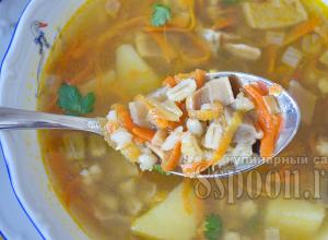 Рецепт супа из сушеных грибов с перловкой Грибной суп с сушеными грибами и перловкой